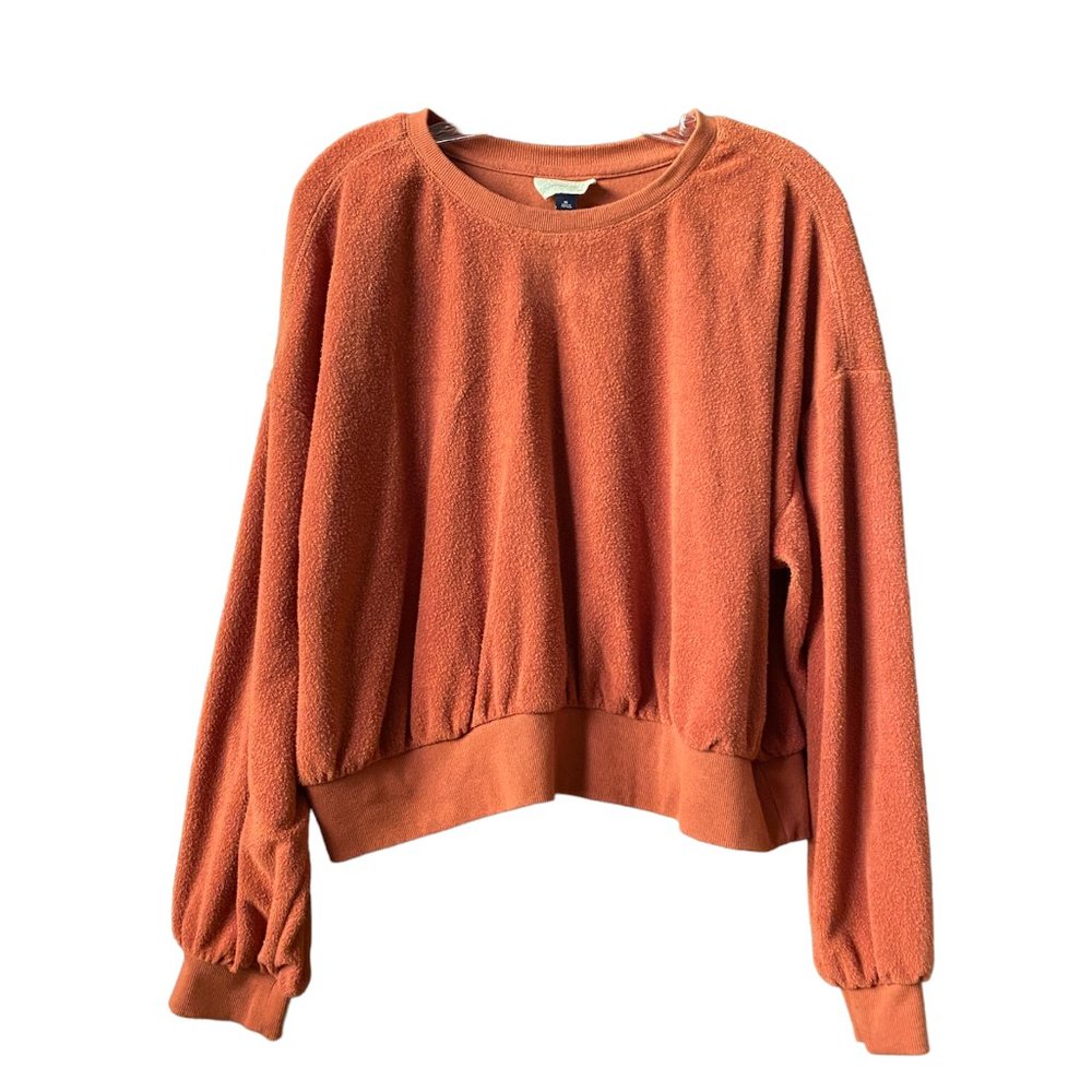 Universal Thread Burnt Orange Crew Neck Sweater Size XL